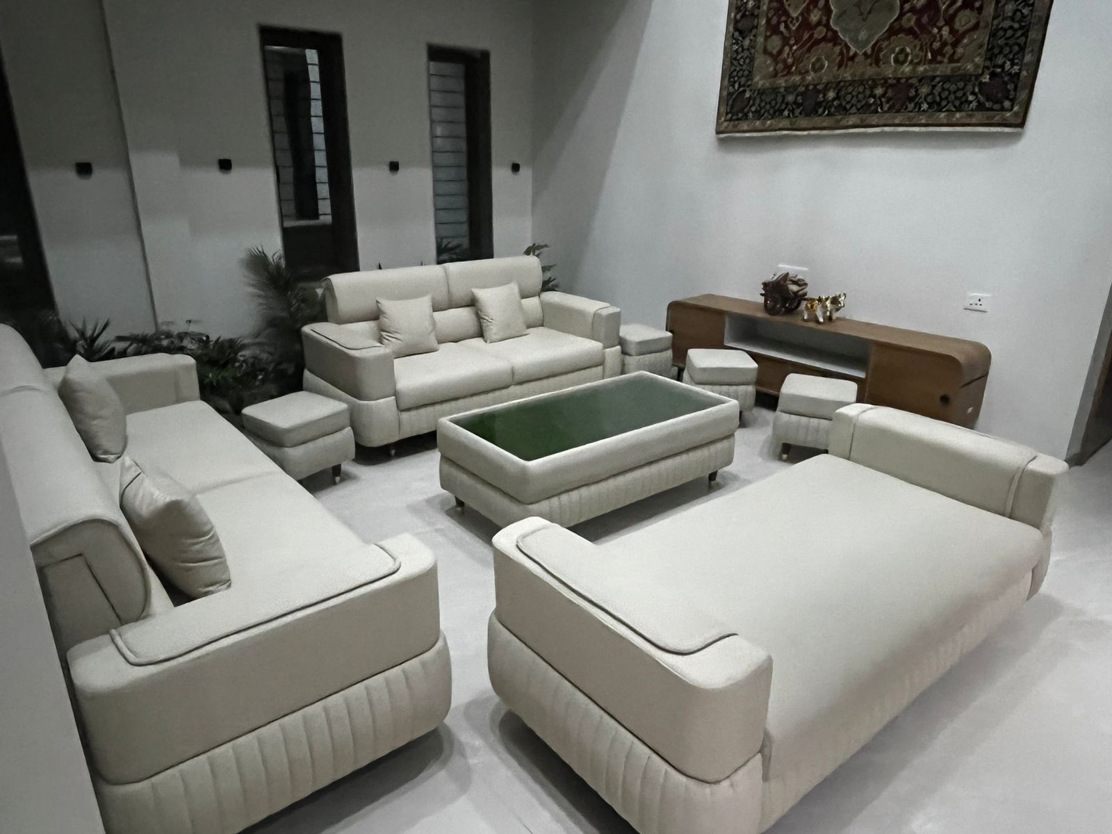 Living room interior section